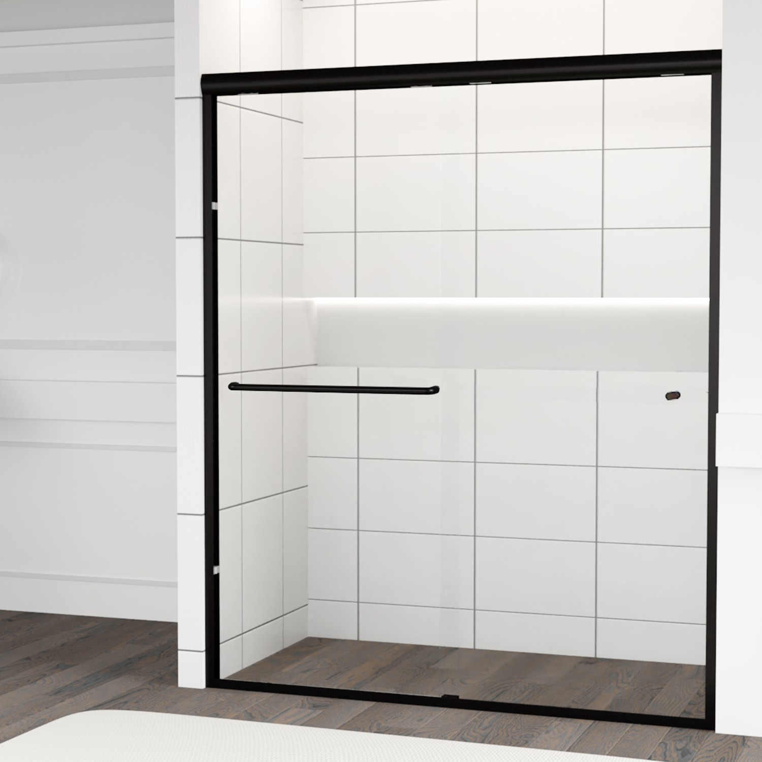 Shower Enclosure Bathroom Sliding Door Shower room Framed Glass Doors