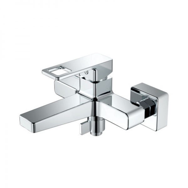 Chrome Finished Brass Faucet Bathtub Mixer Tap