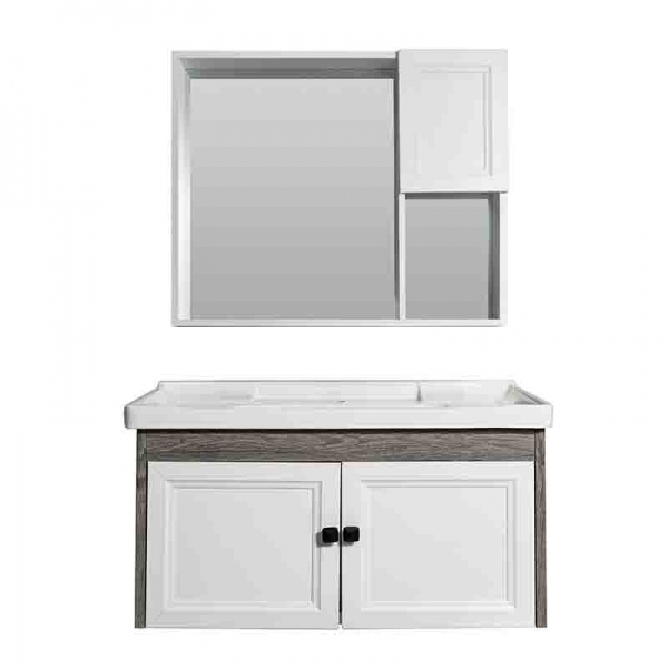 Modern Style Water Resistant Washroom Cabinet Custom Bathroom Vanity Cabinets
