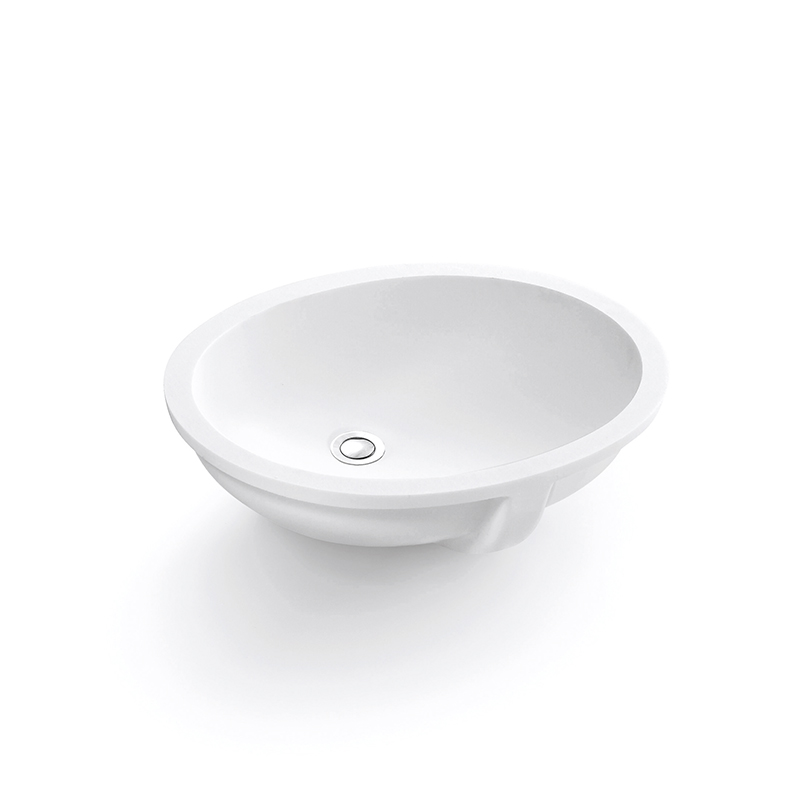 New Style Solid Surface Material Under Mount Sink Washbasin
