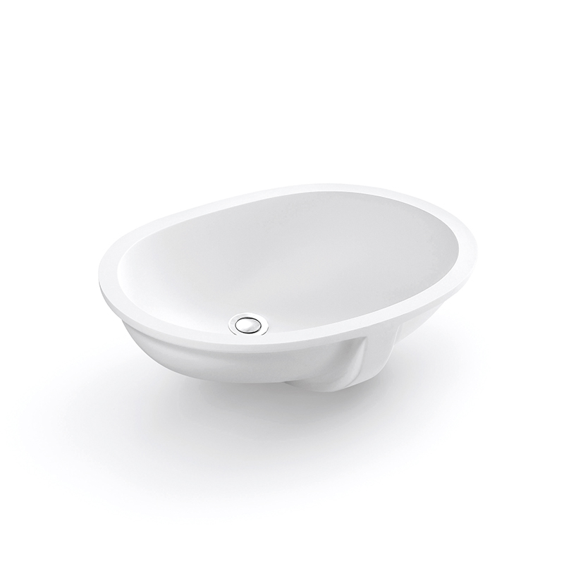 Hot Sale Solid Surface Material Under Mount Sink Washbasin