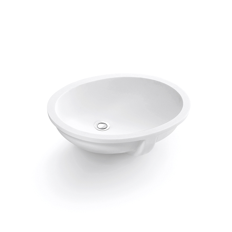 Modern Bathroom Basin Solid Surface Washbasin