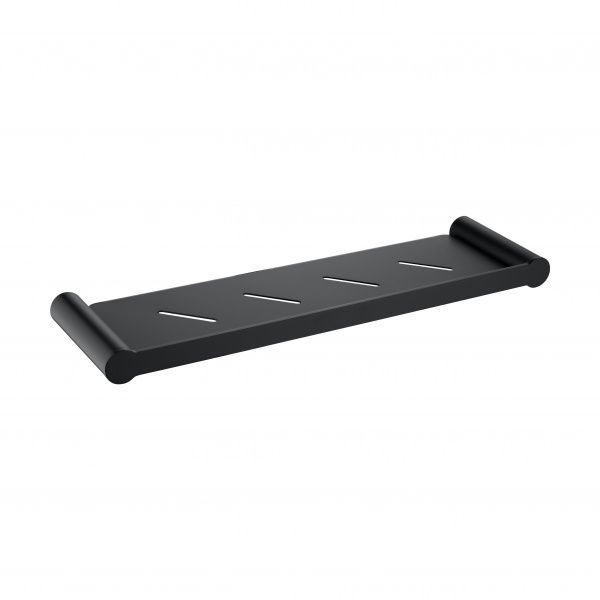 Matt Black Stainless Steel Bathroom Shelf Shower Room Rack
