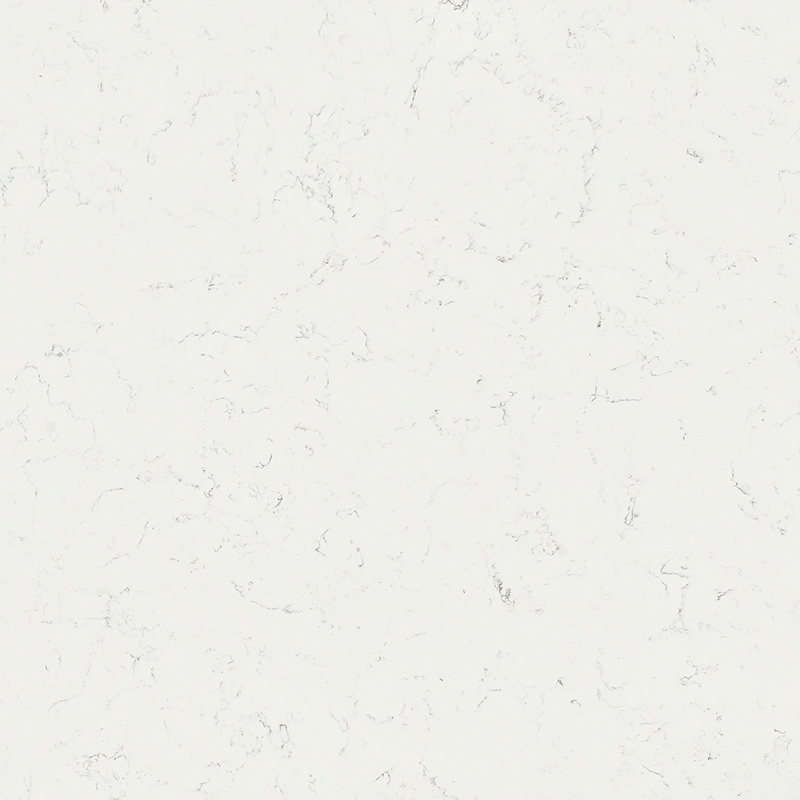 Zero silica slabs of white color for kitchen countertop 