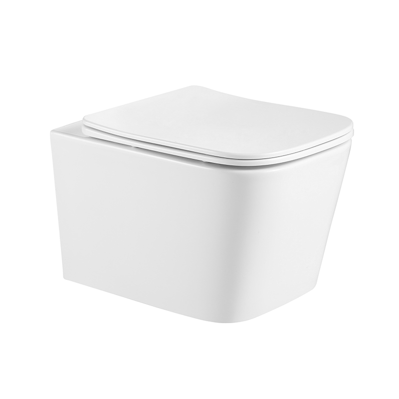 Rimless Concealed Tank Sanitarios Luxury Wall Hung P-Trap Toilet with CE Certificate