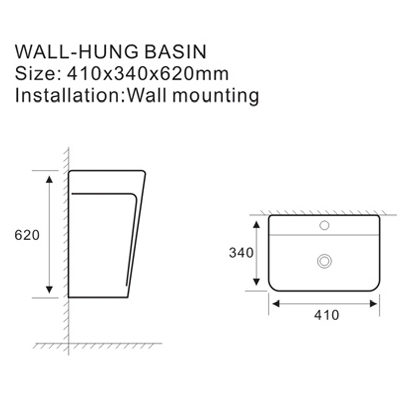 Wall Hung Basin Sanitary Ware Set Toilet Set Bathroom Design Wash Basin Colorful Wall Hung Basin