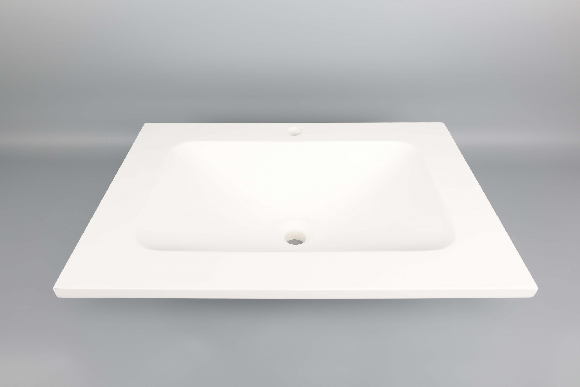 Customized Solid Surface Bathroom Countertop Sink Artificial Stone Sink Sanitary Ware Acrylic Washbasin