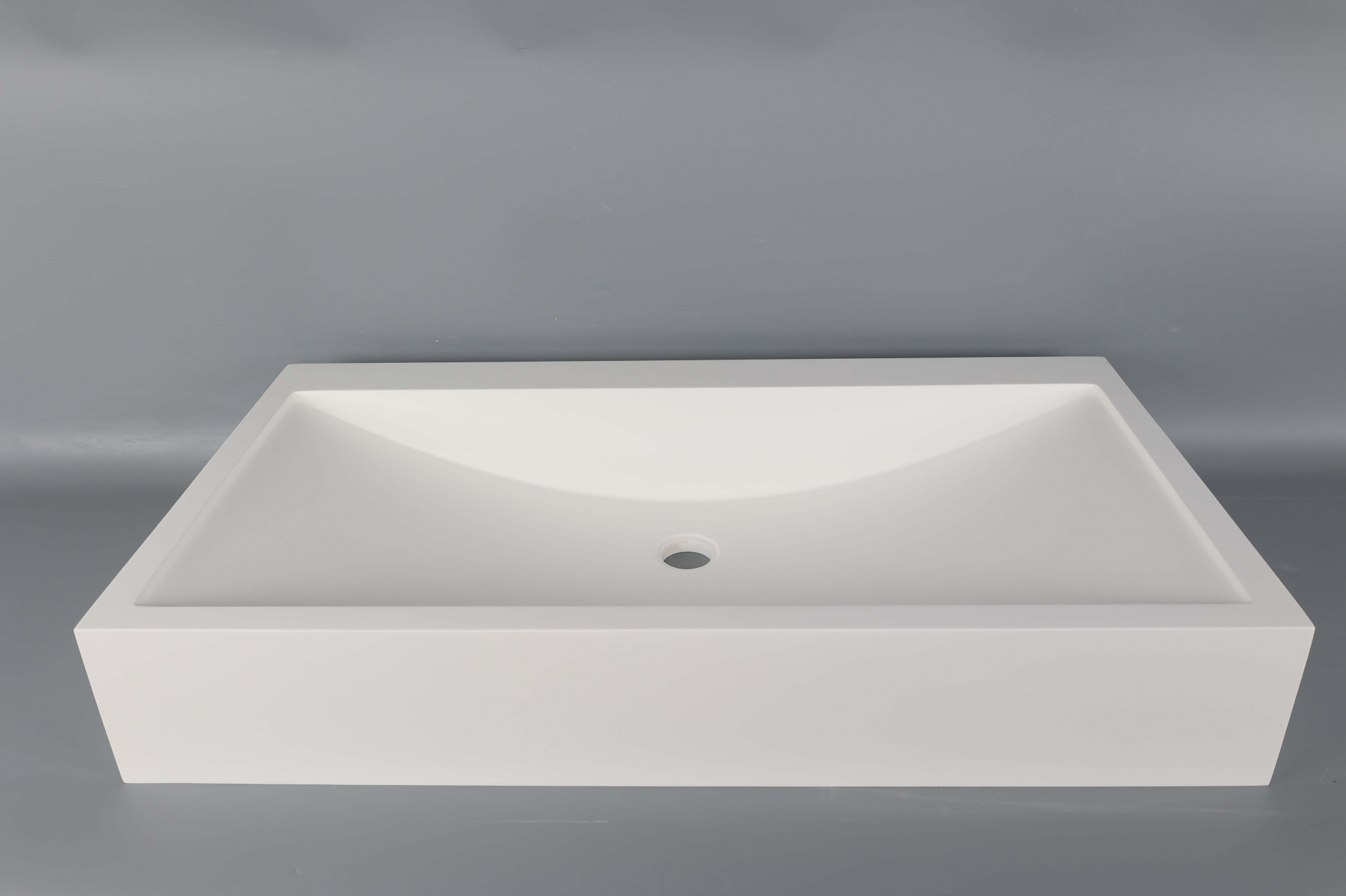 Repairable Solid Surface Acrylic Artificial Stone Countertop Basin Integrated Basin for Bathroom