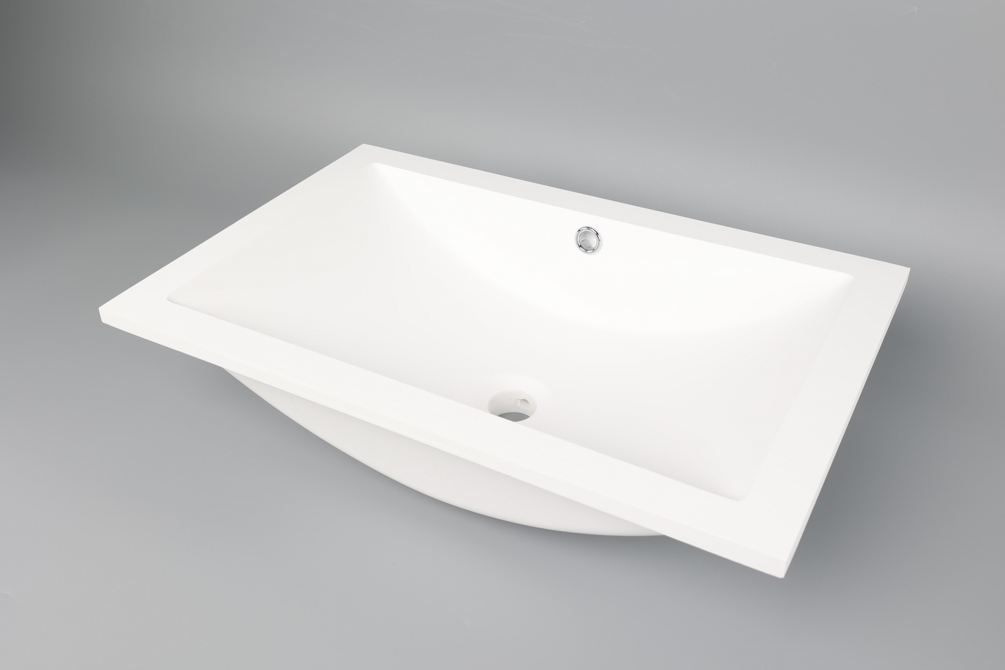 Stain-resistant Solid Surface Acrylic Artificial Stone Countertop Basin Integrated Basin for Bathroom