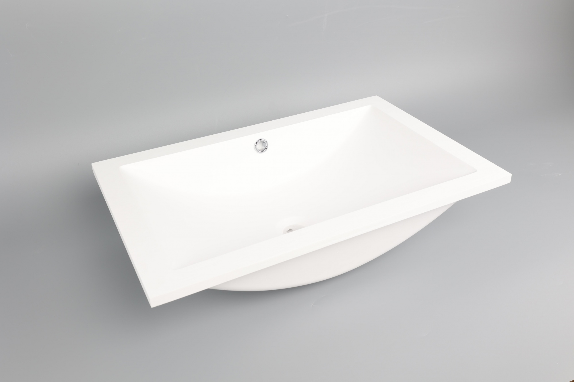 Stain-resistant Solid Surface Acrylic Artificial Stone Countertop Basin Integrated Basin for Bathroom