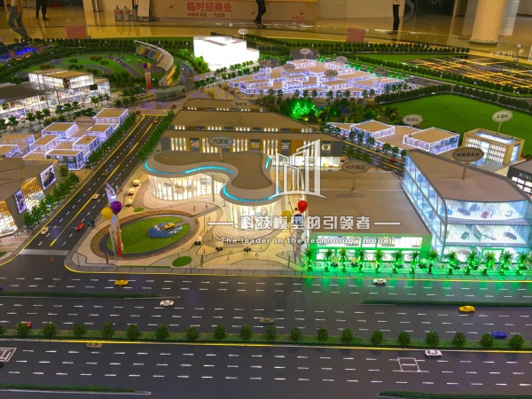 Foshan Auto World Exhibition Hall Model