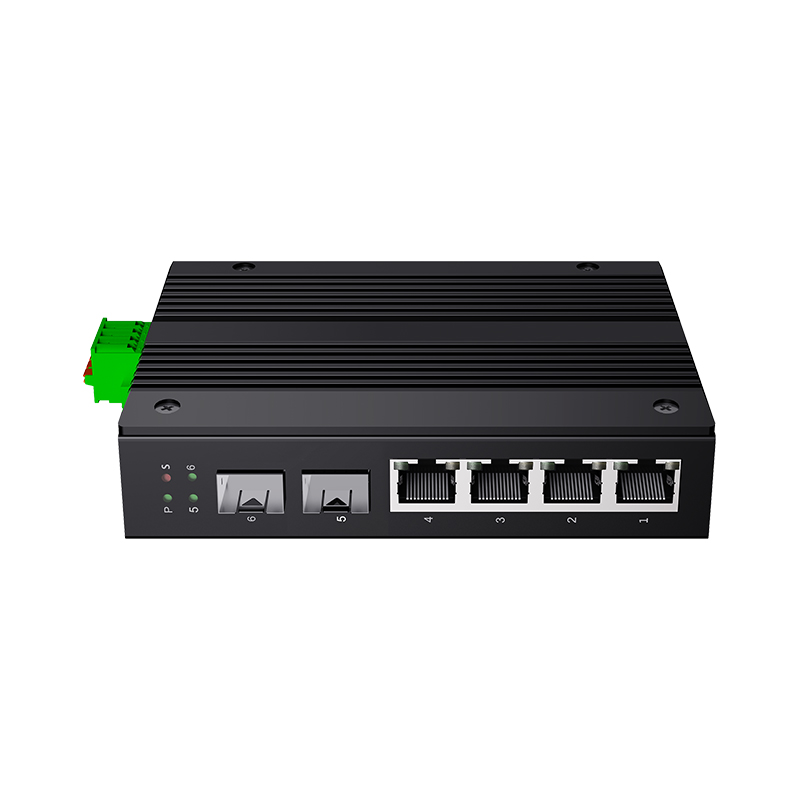 4*10/100Base-TX PoE + 2*100Base-FX SFP  Managed Industrial PoE Switch