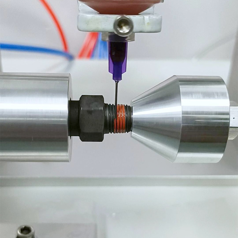 Thread coating machine Automatic thread locking pre coating machine