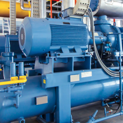 Industrial Compressor & Motor System