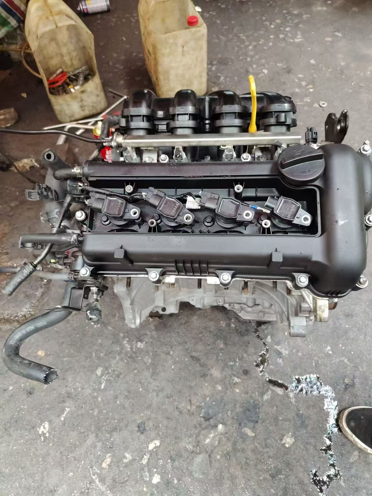 Used Hyundai Kia G4FA 1.4L Inline 4 Cylinder CVVT MPI Engine Assembly