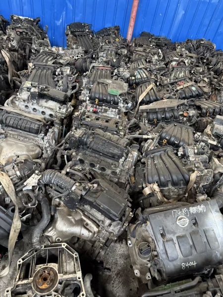 Used Nissan HR16DE 1.6L Inline 4 Cylinder Engine Assembly H4M