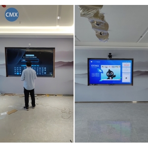 Remote video conference sound reinforcement solution for conference halls of a certain group (Hainan) branch