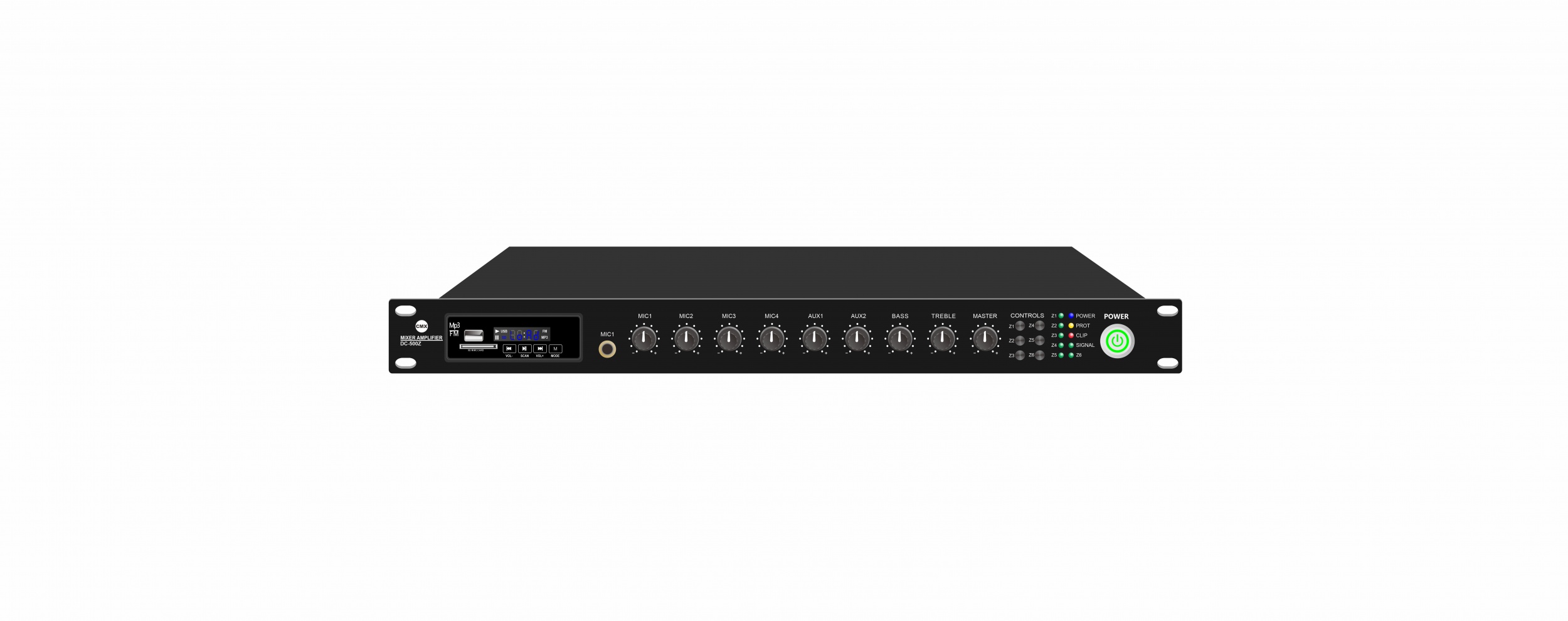 6 Zone Mixer Amplifier with USB/SD/FM/Bluetooth DC-120Z/DC-240Z/DC-350Z/DC-500Z