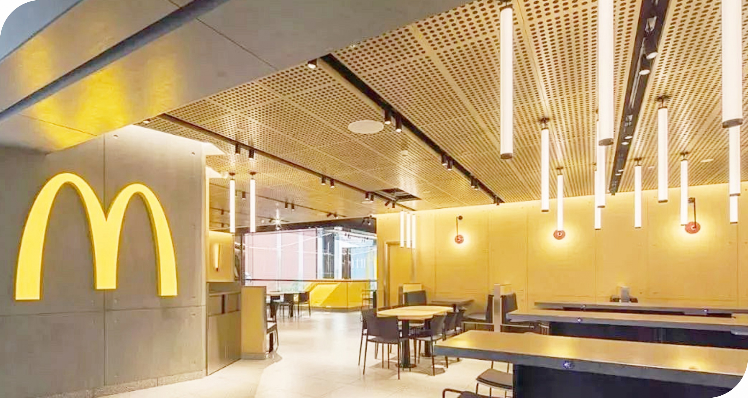 IP PA Audio Solution for Ten McDonald's Restaurants