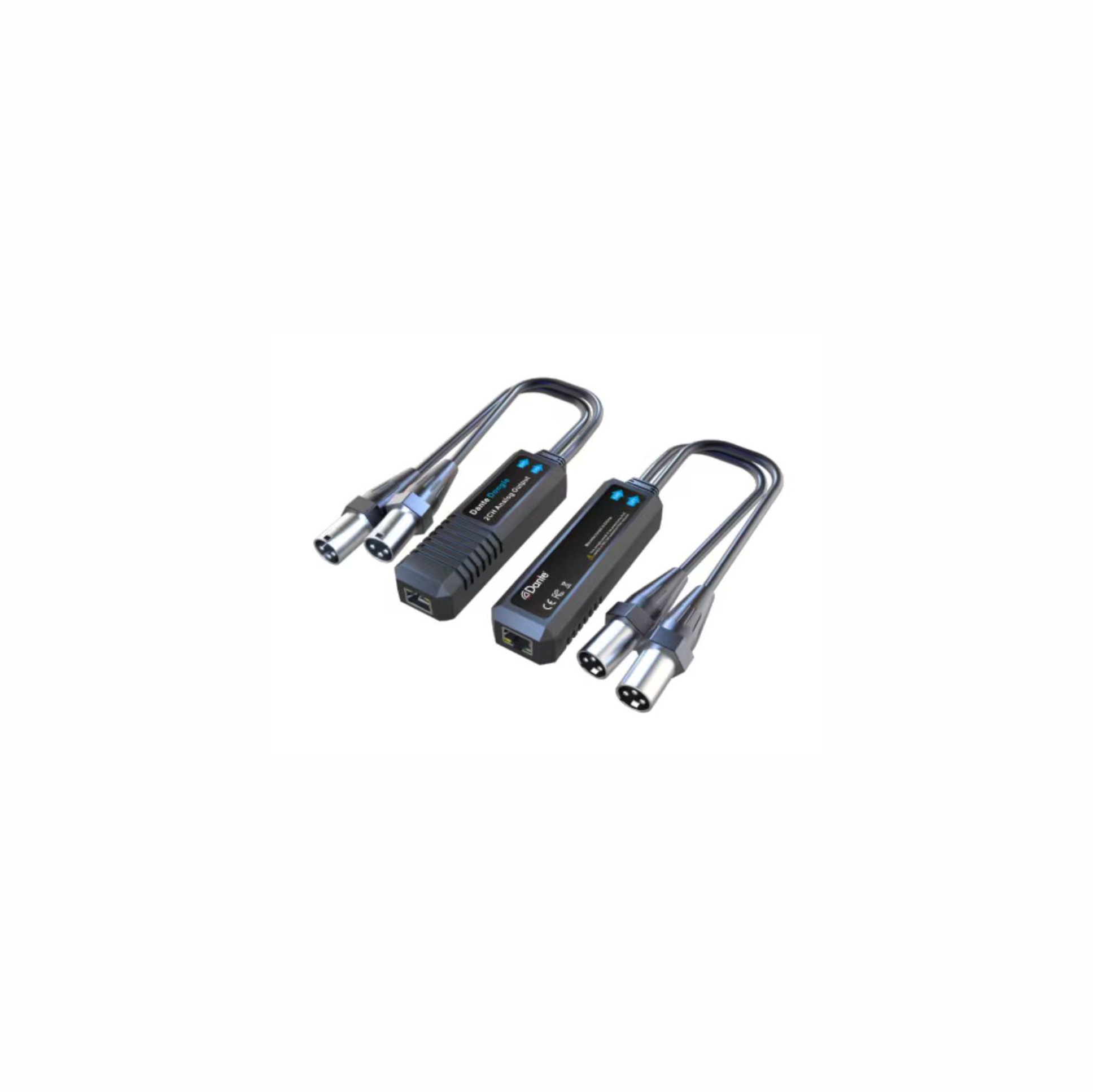 DANTE-XO2 Dante 2CH Analog Output Dongle