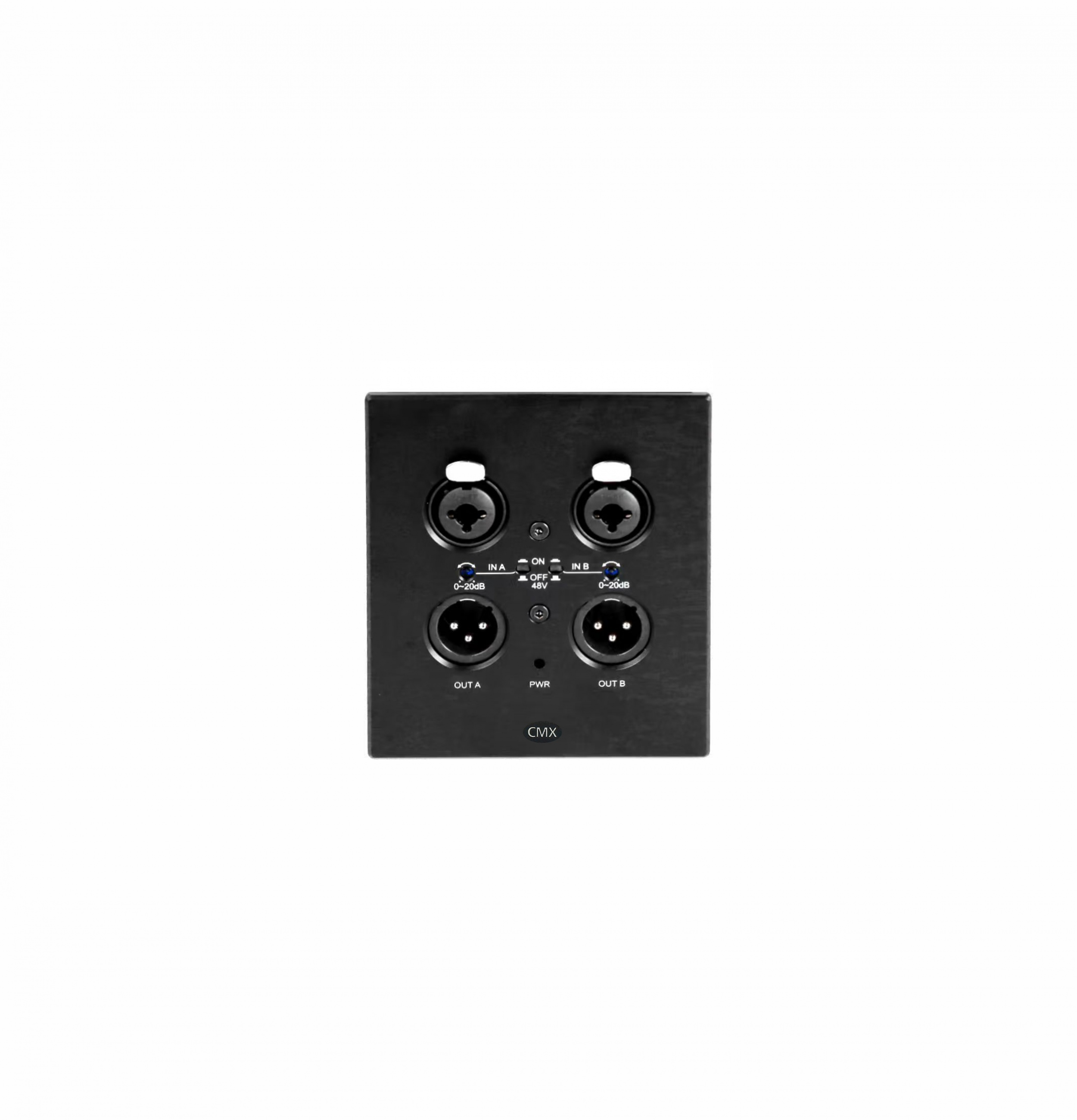 DANTE-W2X2IO DANTE DIGITAL INTERFACE BOX