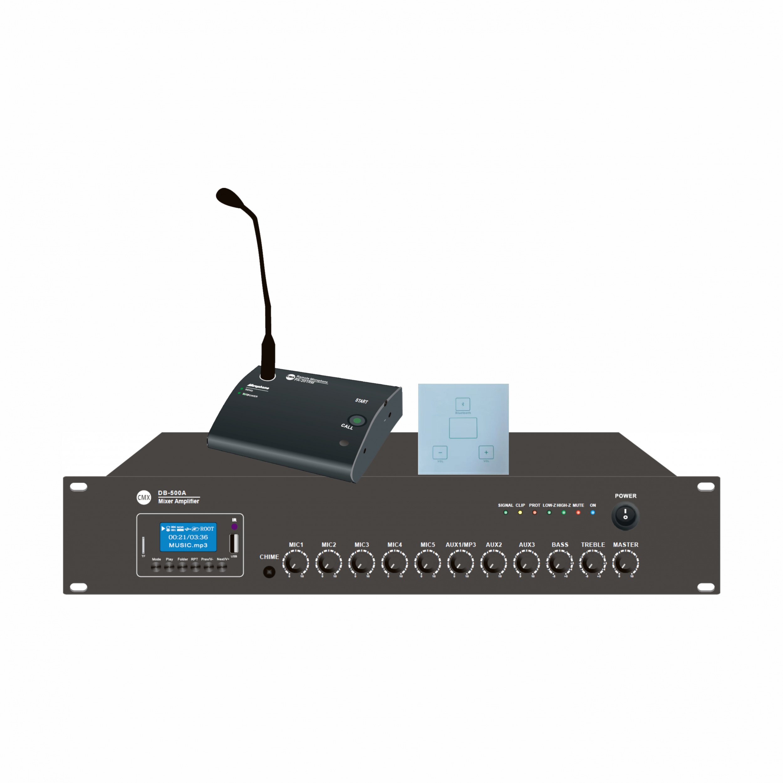 Mixer Amplifier with USB/SD/FM/Blue Tooth DB-60A/DB-120A/DB-240A/DB-350A/DB-500A