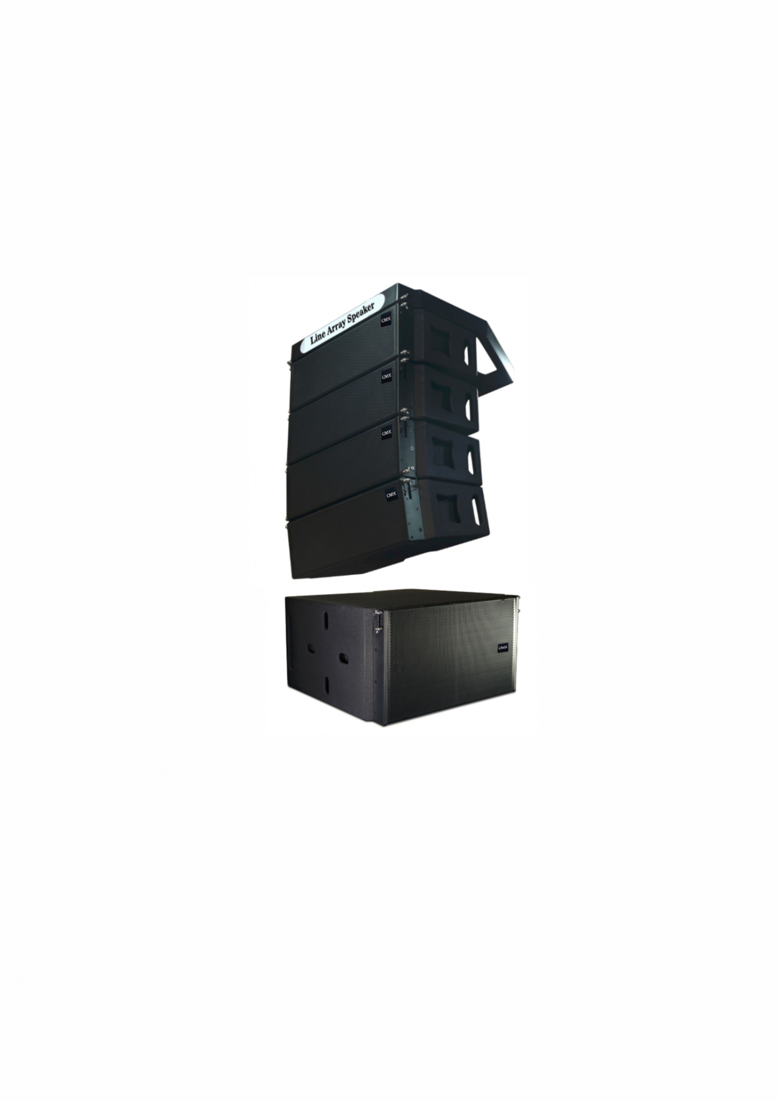 Passive Dual 8” Line Array Loudspeakers SA-284 & SA-284B