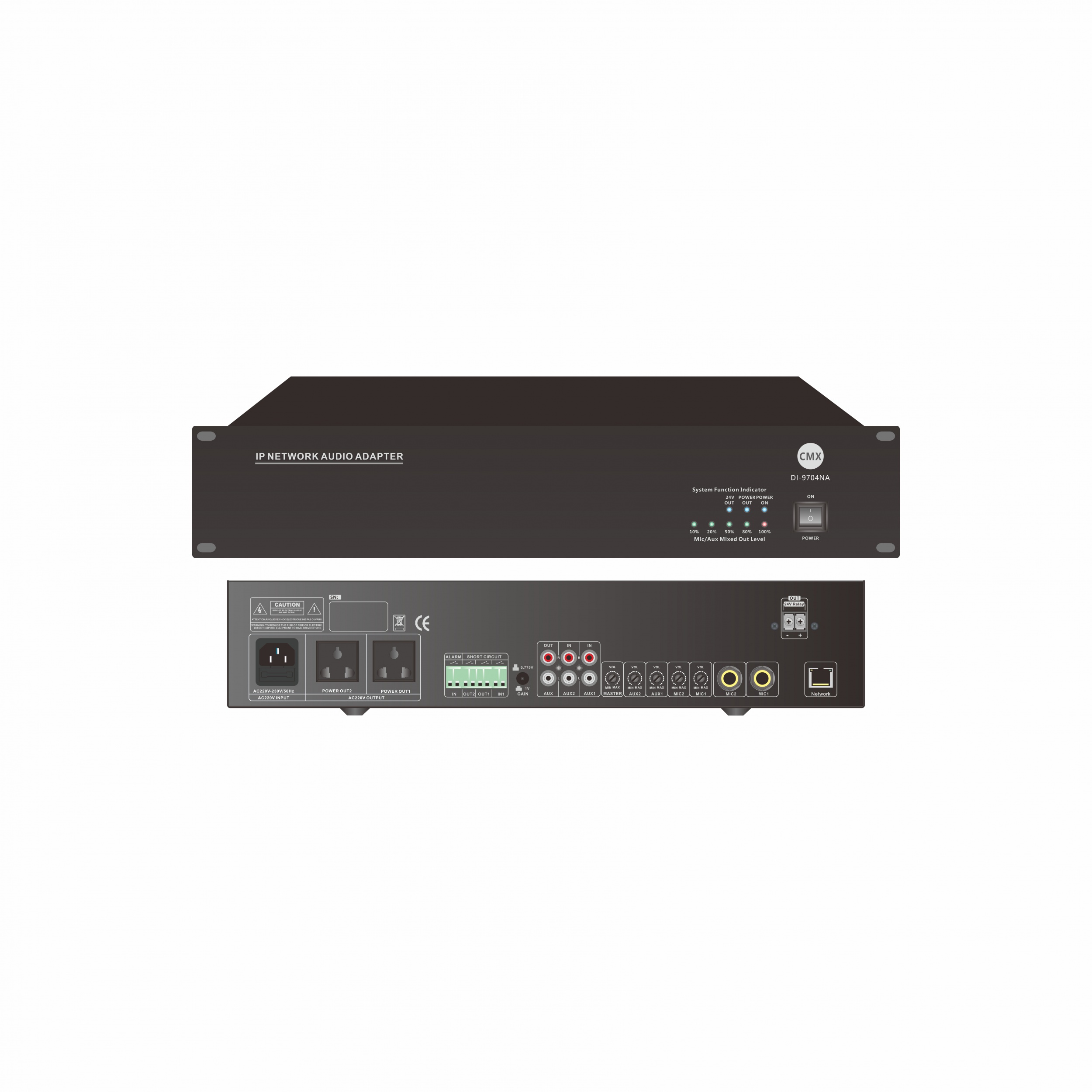 DI-9704NA IP NETWORK AUDIO ADAPTER