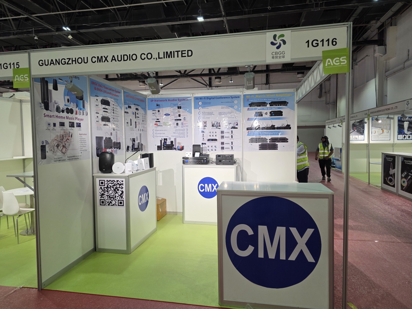 CMX AUDIO Dazzles at Dubai Exhibition 2025 – Day 1