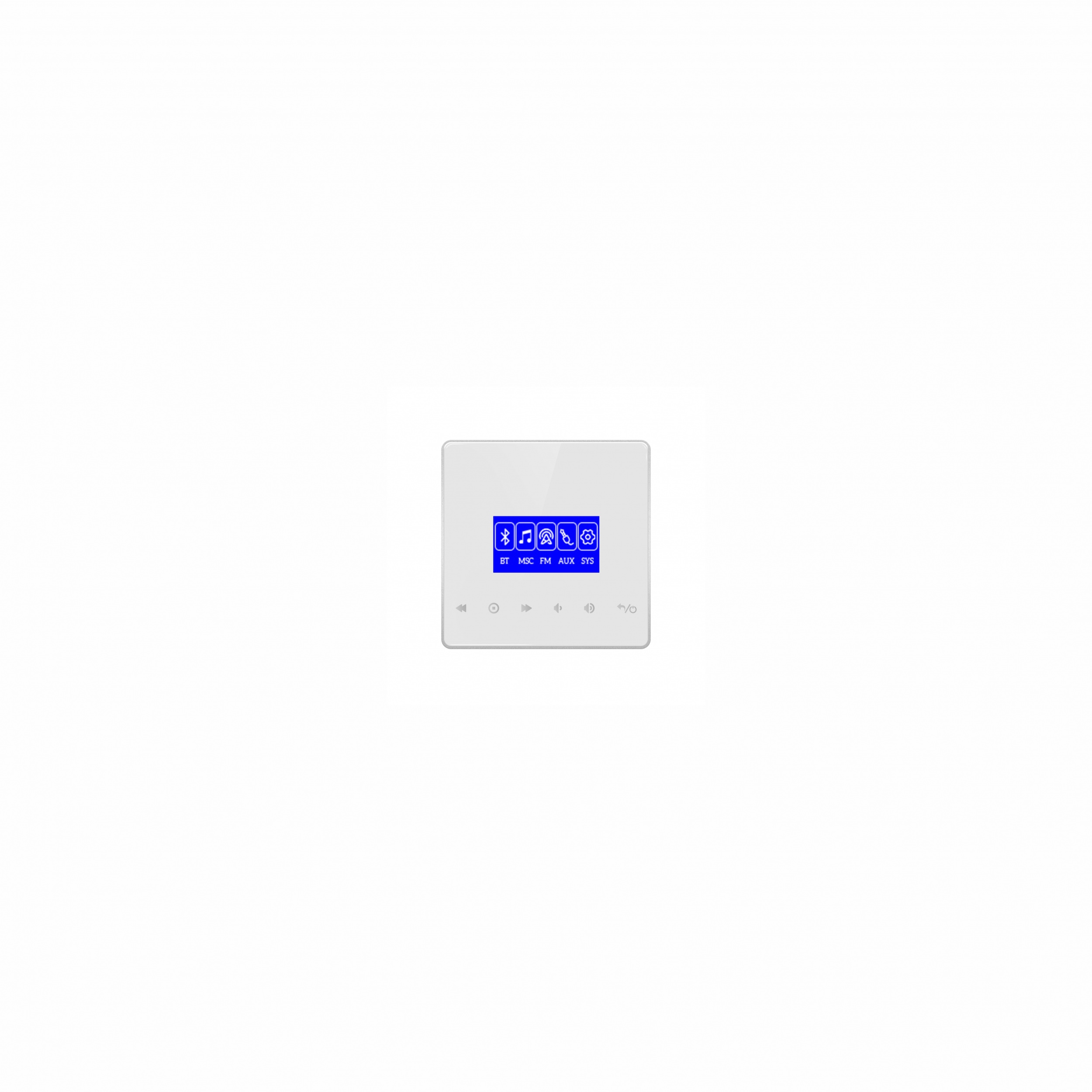 On Wall Amplifier with USB/FM/Bluetooth/ Remote Control H5Z ( 4x25W)