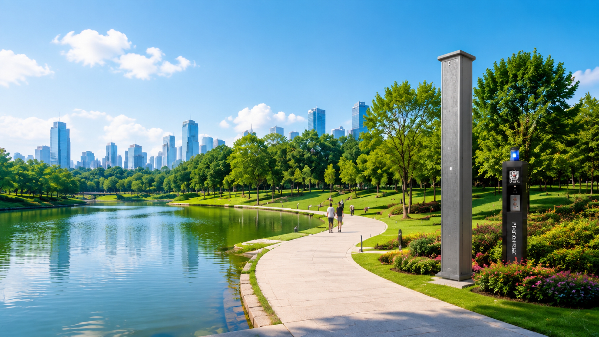 IP Network PA System For Smart Parks