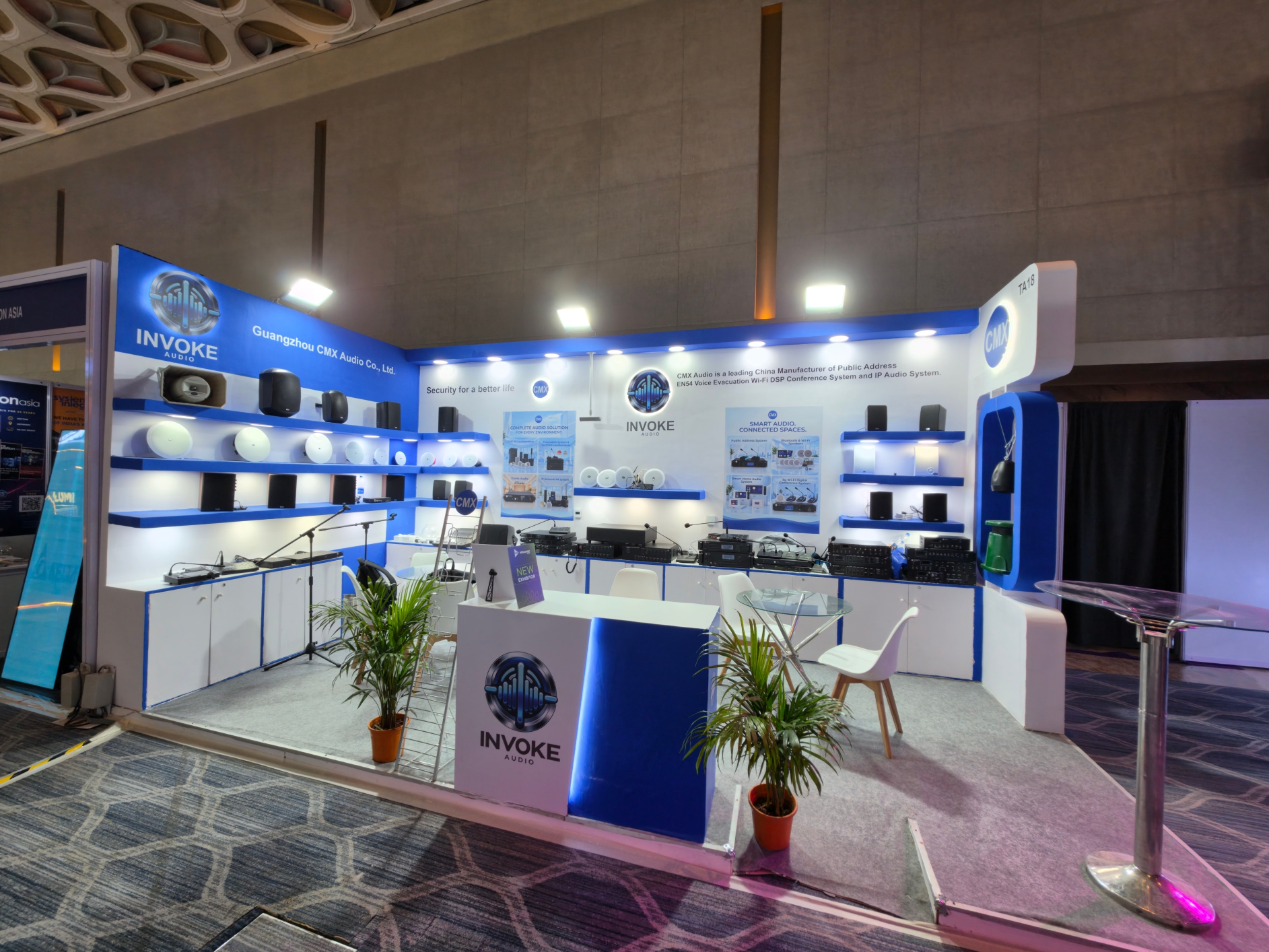 InfoComm India 2026 Day 1: CMX & Invoke Audio Live in Mumbai — Visit Us at Booth Ta18