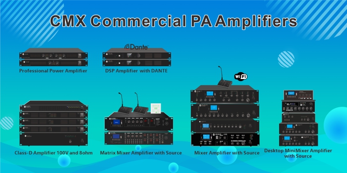 Public Address Amplifiers