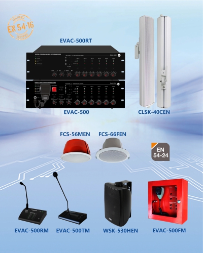 EN54-16 Voice Evacuation System