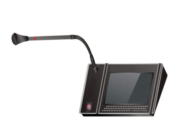 IP Network Remote Microphone (Touch Screen) DI-9700TM