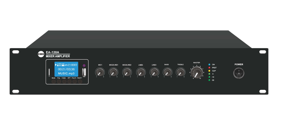 Mixer Amplifier with USB/SD/FM/Blue Tooth EA-60A/EA-120A/EA-240A/EA-350A/EA-500A