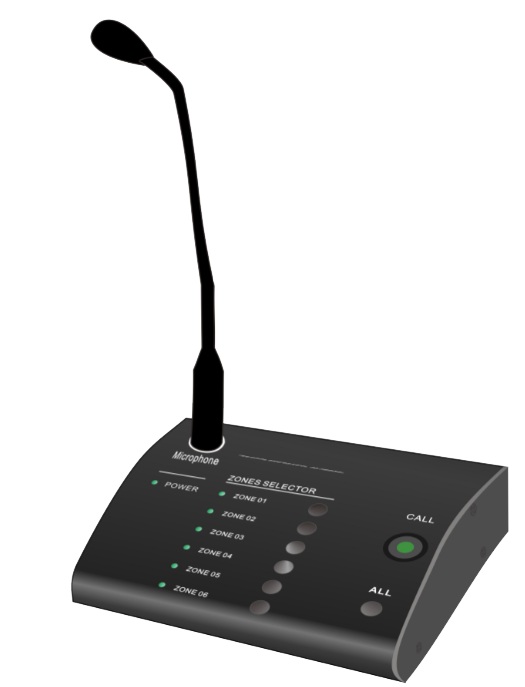 PA-6030MX PA-6060MX PA-6120MX  6 Zone Matrix Amplifier with USB/SD/FM/Bluetooth 