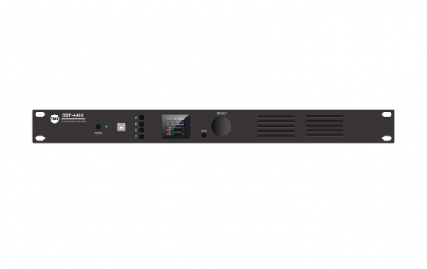 DSP-4400 DSP-4300 DSP-4200 Four Channel Power Amplifier with DSP & DANTE