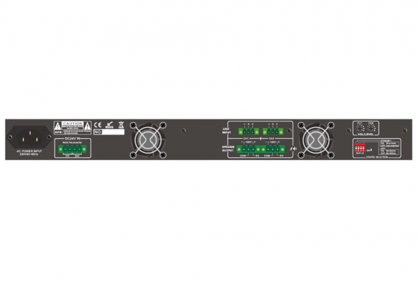 Two Channel Class-D Power Amplifier DA-2120, DA-2240, DA-2350, DA-2500