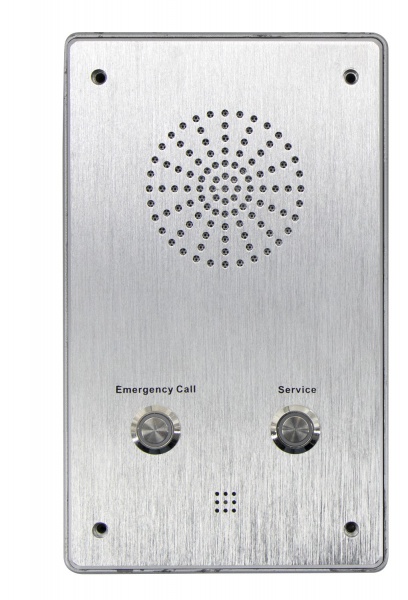 DI-9712A IP Network Intercom Slave Station (Emergency & Service Dual Button) IP Intercom System                                                                   