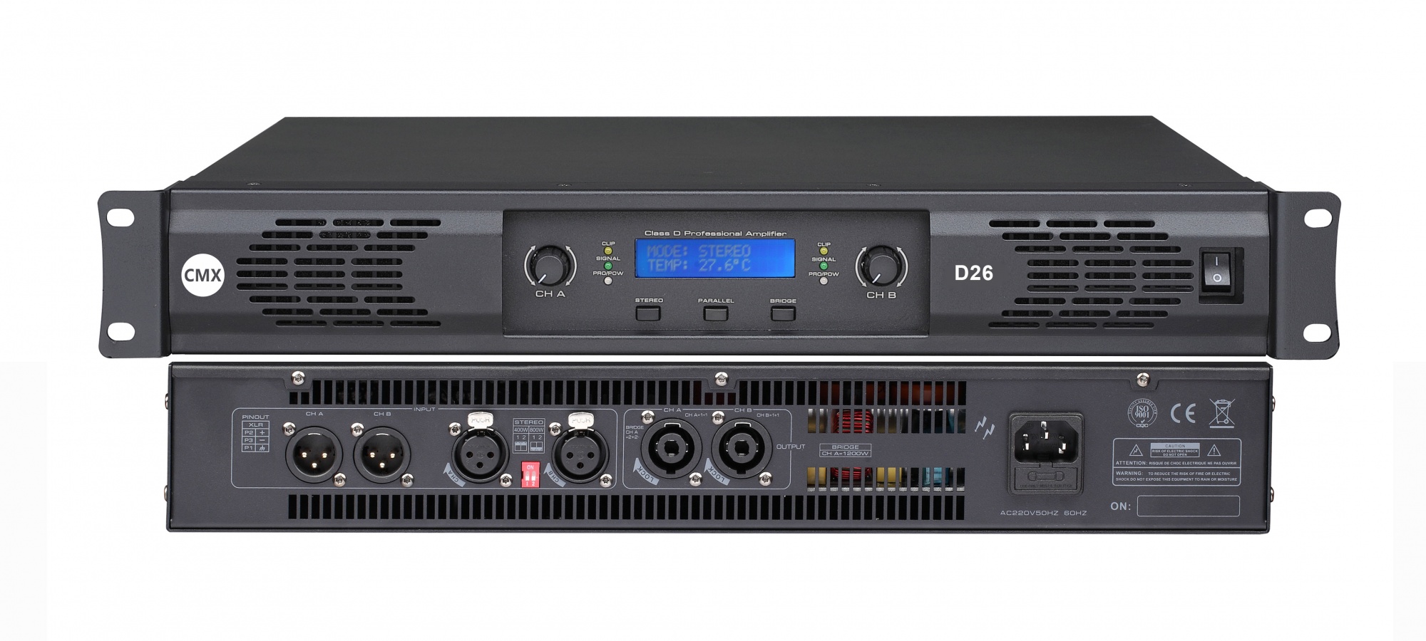 Professional Power Amplifier D26 D28 D210 D212