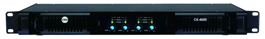 Professional Power Amplifier CX-4600	 CX-4800	 CX-41000 CX-41200 CX-41400 CX-41600 CX-41800	