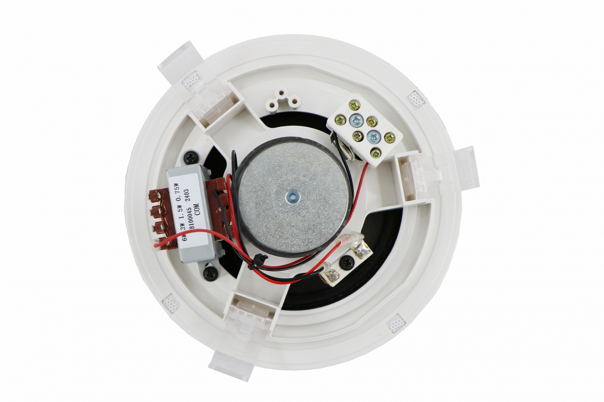 EN54-24 5” Ceiling Speaker FCS-56PCEN 6W-3W-1.5W-0.75 W at 100V