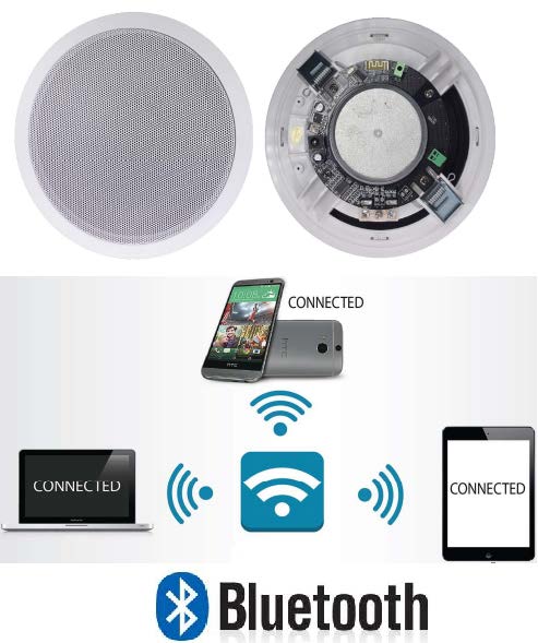 Wireless Active Ceiling Speakeerr with Bluetooth （Active+3 Passive） BT-510A 