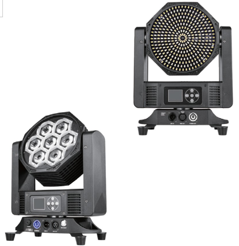 Rotating Color Dyeing Light WTI-R712ES