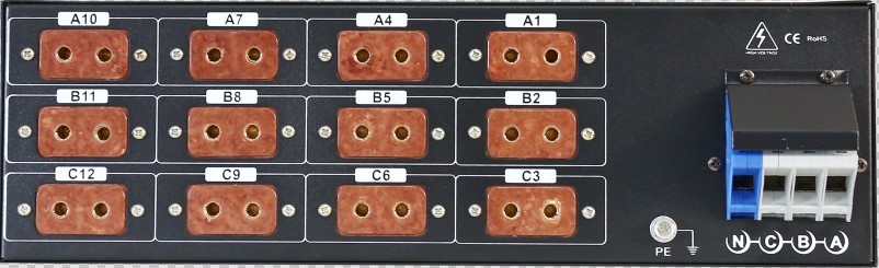 12-Way x 4KW direct box WTA-4000