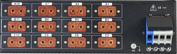 12-Way x 4KW direct box WTA-4000