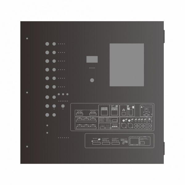 6 Zone Wall Mounted Voice Evacuation System Controller PAVA-6500