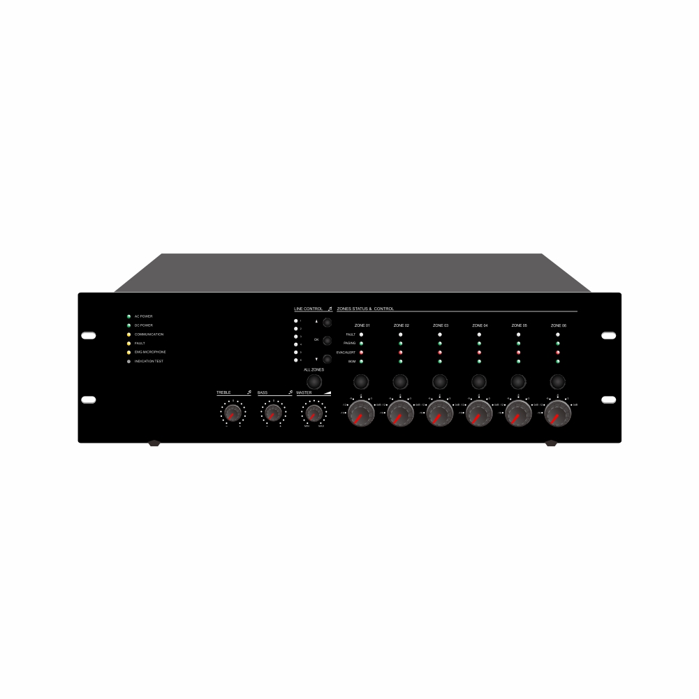 EN54-16 Voice Evacuation Router EVAC-500RT