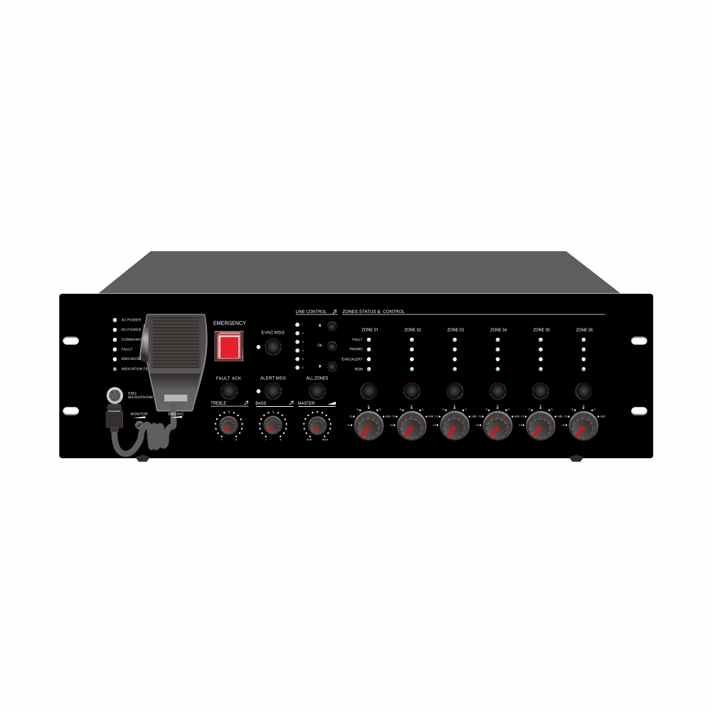 EN54-16 Voice Evacuation Controller EVAC-500